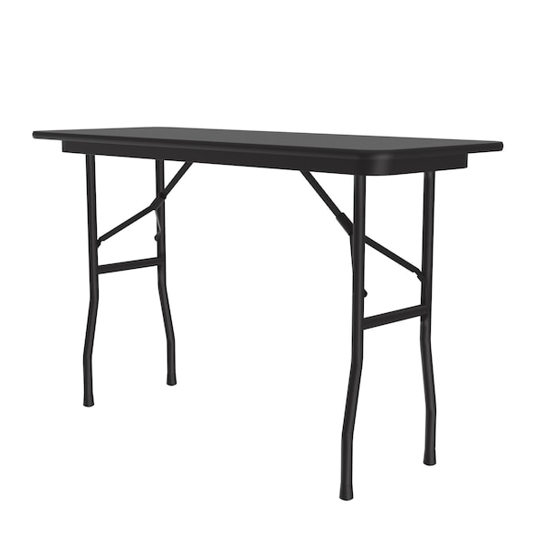 CF Melamine Folding Tables 18x48 Black Granite